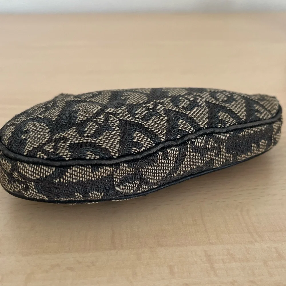 Christian Dior Trotter Coin Purse Oblique Saddle Vintage - Picture 5 of 15